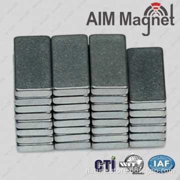 Permanent Block Rare Earth Magnets Neodynium 1/2  x 3/16 x 1/4